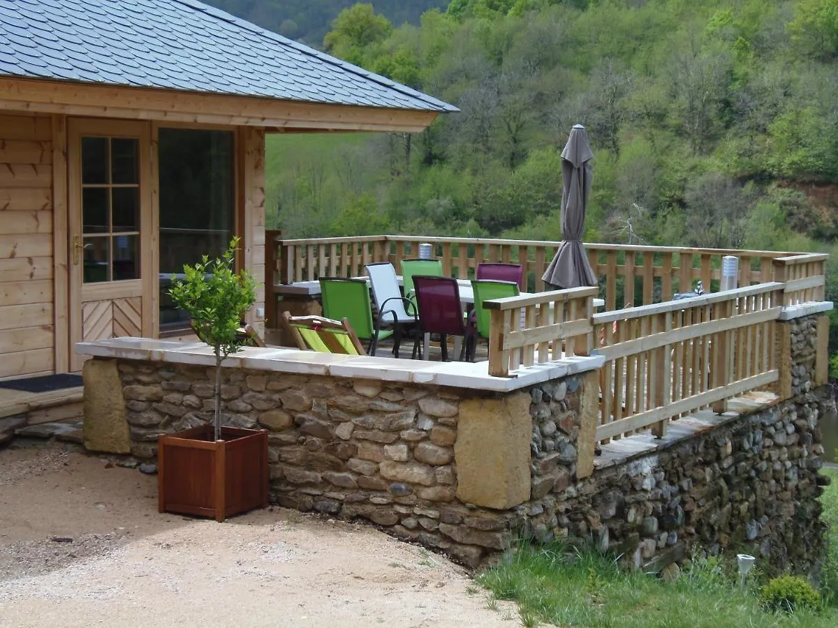Chalet Bois Pleine Nature 6 Places Sainte-Eulalie-d'Olt 0*,  Francia
