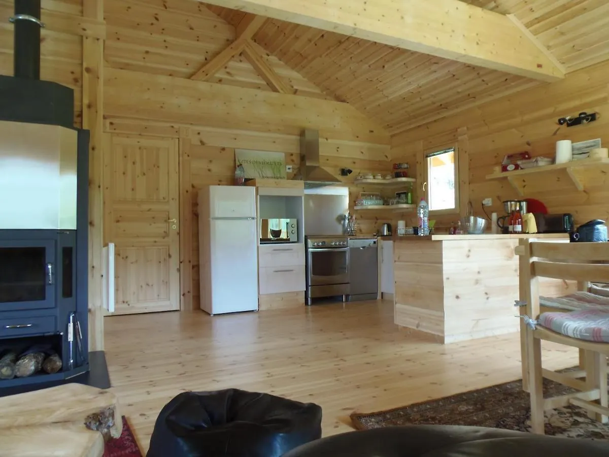 Chalet Bois Pleine Nature 6 Places Sainte-Eulalie-d'Olt