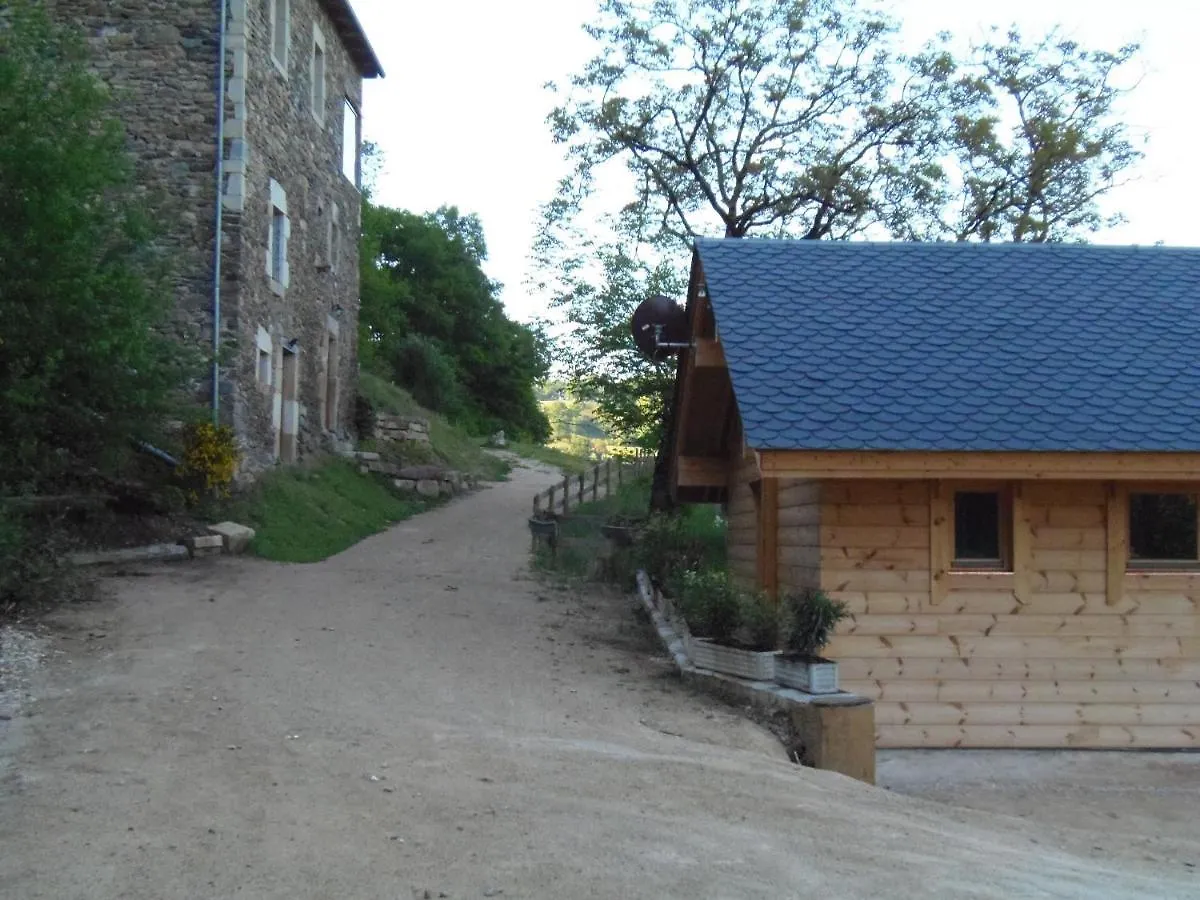 Chalet Bois Pleine Nature 6 Places Sainte-Eulalie-d'Olt